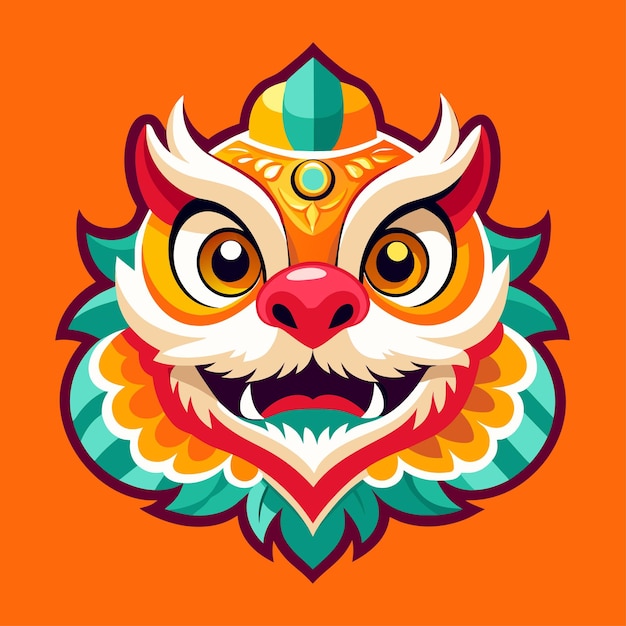 Lion Dance Unique Vector Design 20