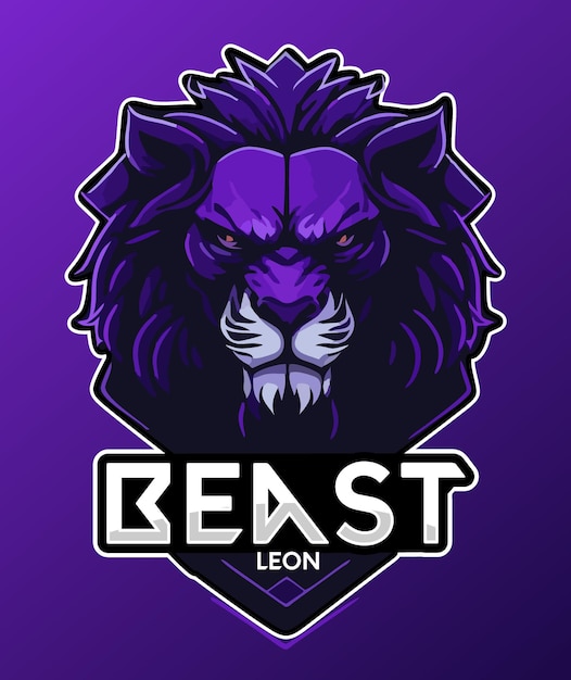 Lion Esport Gaming Logo