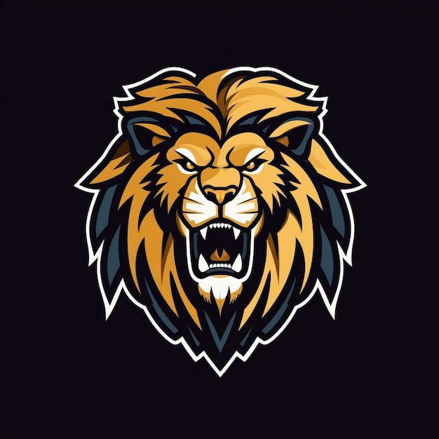 Lion Esport Logo Vector