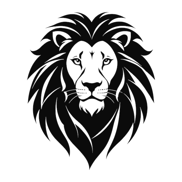 lion head logo icon