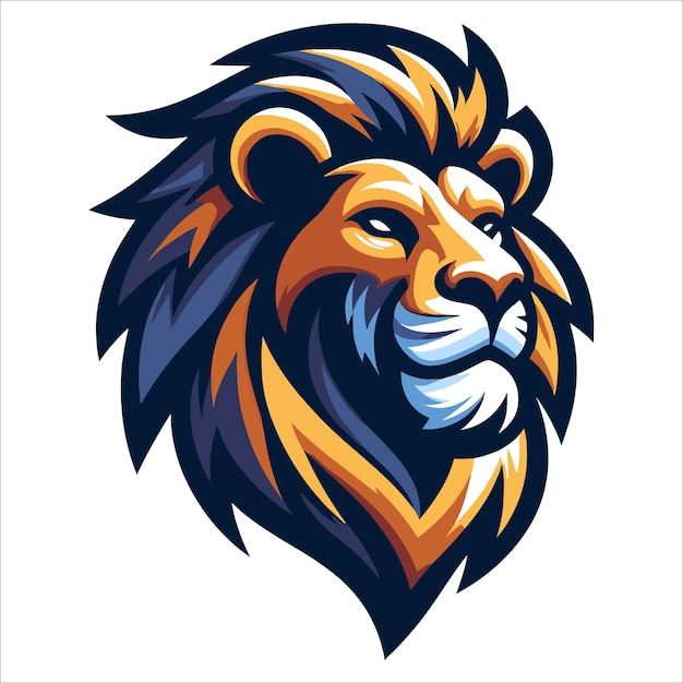 Lion head mascot