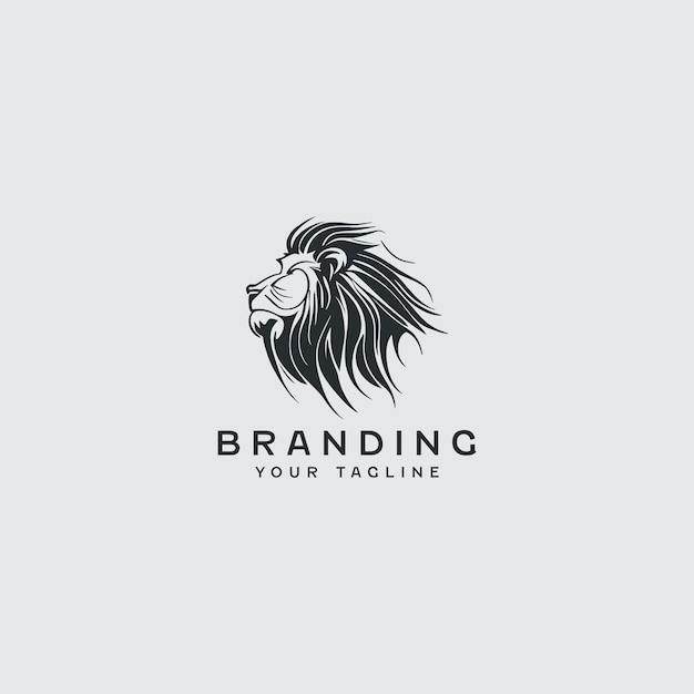 Lion King Logo Design Template