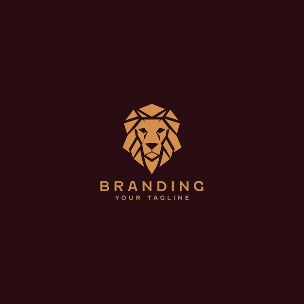 Lion king Logo Design Template