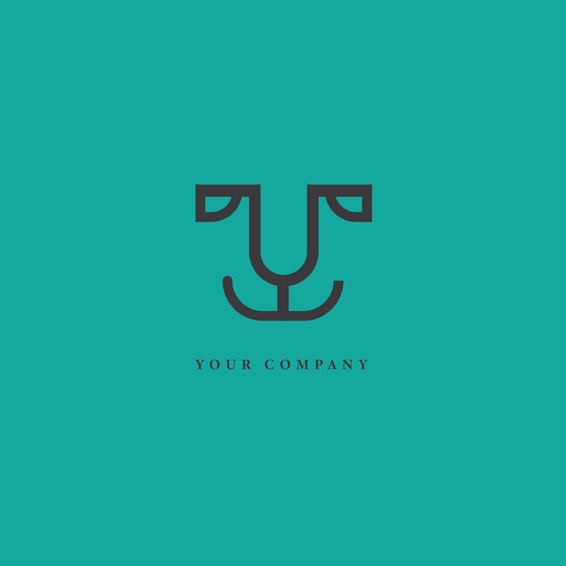 Lion logo for company identity