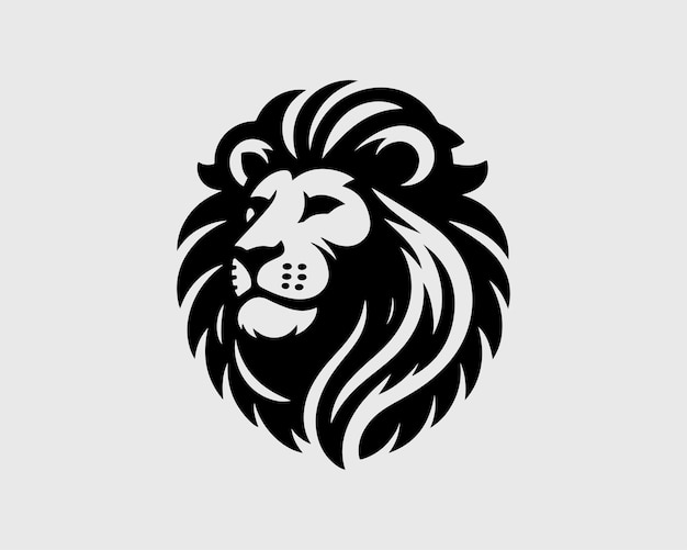 Lion Logo Design Icon Symbol Vector Template