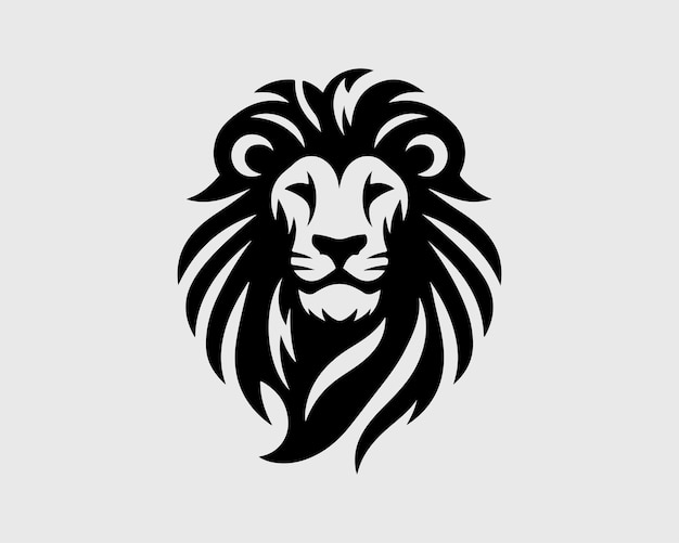 Lion Logo Design Icon Symbol Vector Template