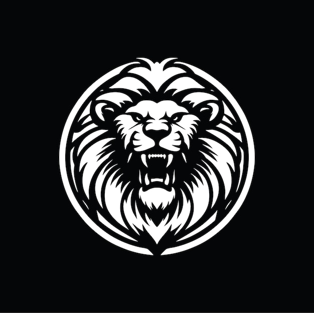 Lion Logo Design Vector Art