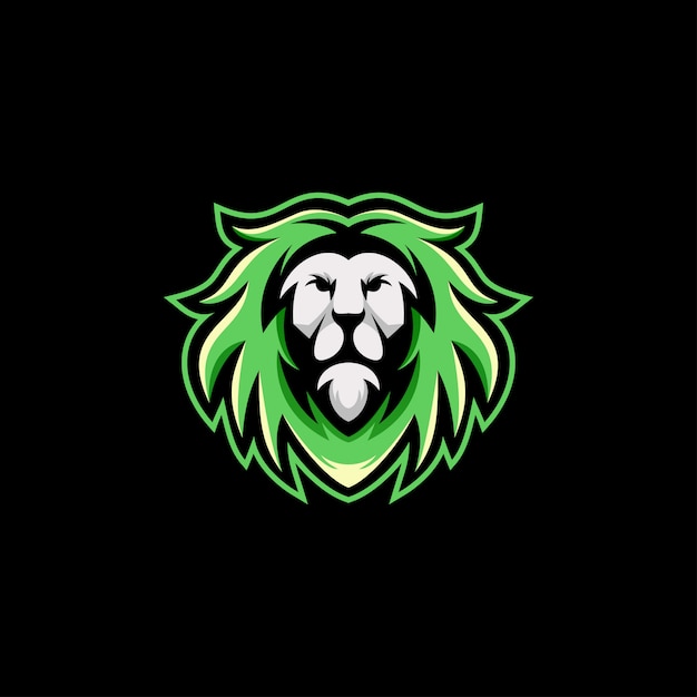 Lion logo design vector illustration template ready to use