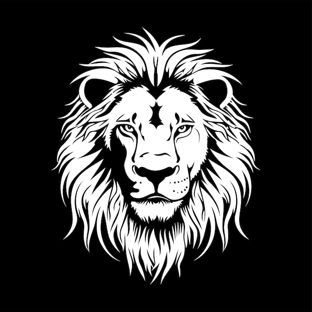 Lion logo design vector template