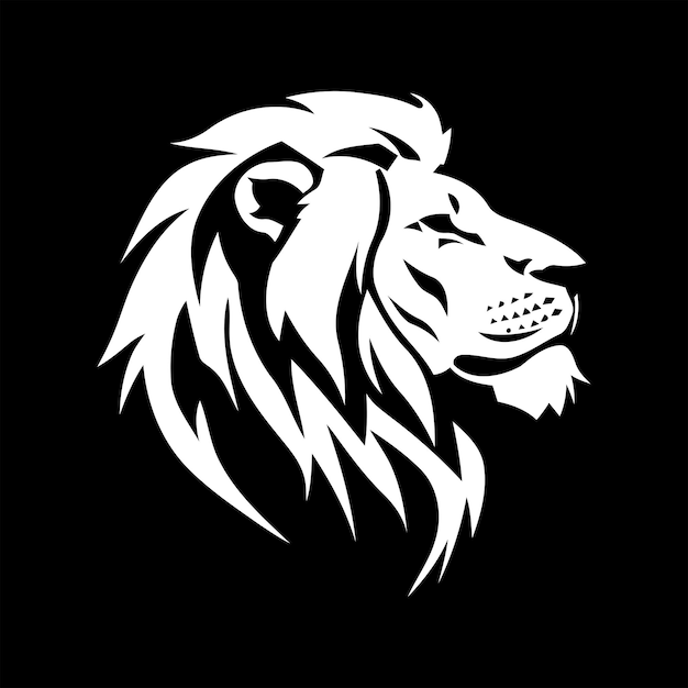 Lion logo design vector template