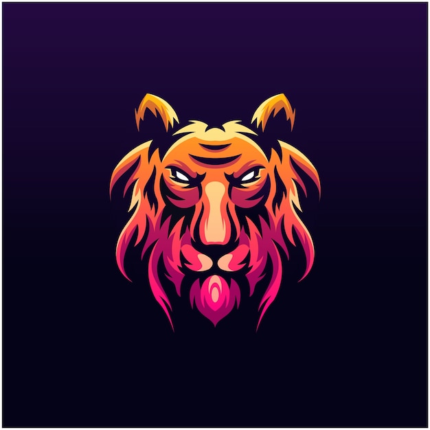 lion logo design