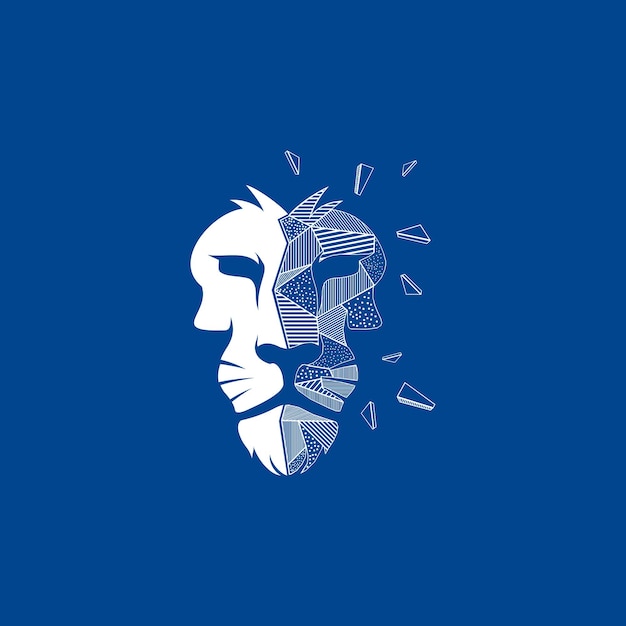 lion logo illustration