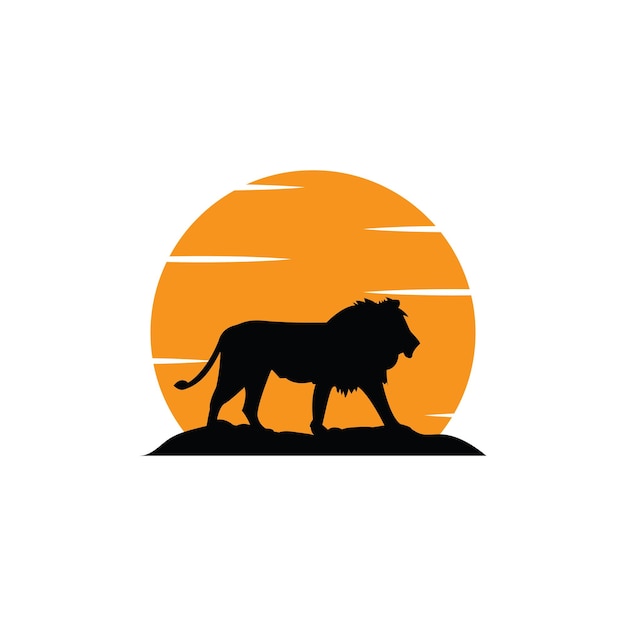 Lion Logo Template vector icon