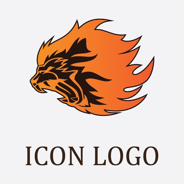 Lion Logo Template vector icon