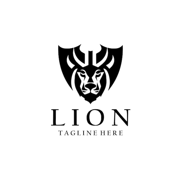 Lion logo template