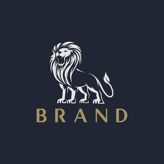 Lion logo template