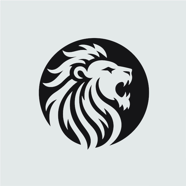 Lion logo vector illustration image