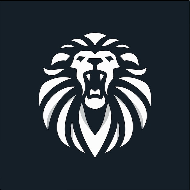 Lion logo vector illustration image