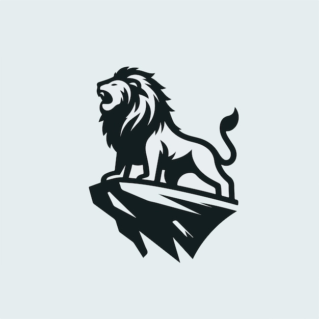 Lion logo vector illustration image