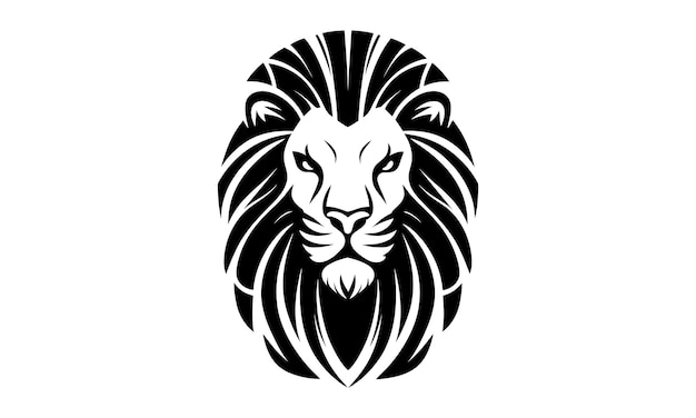 lion vector icon graphic logo art design