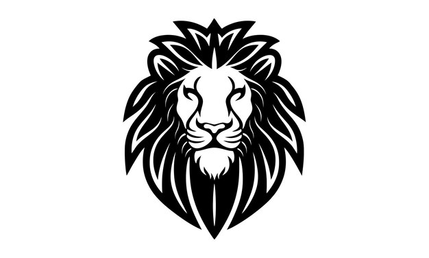 lion vector icon graphic logo design