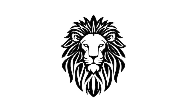 lion vector icon graphic logo design