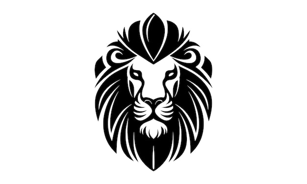 lion vector icon graphic logo design