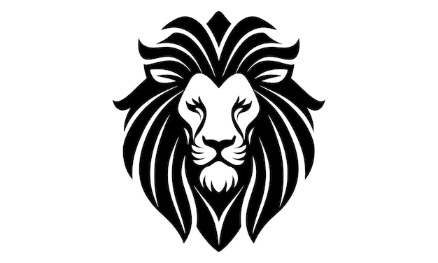 lion vector icon graphic logo design