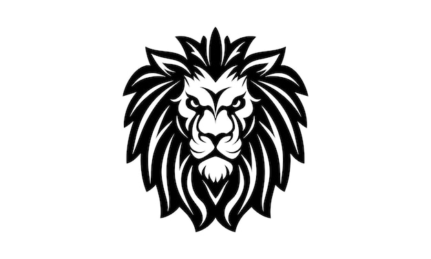 lion vector icon graphic logo design