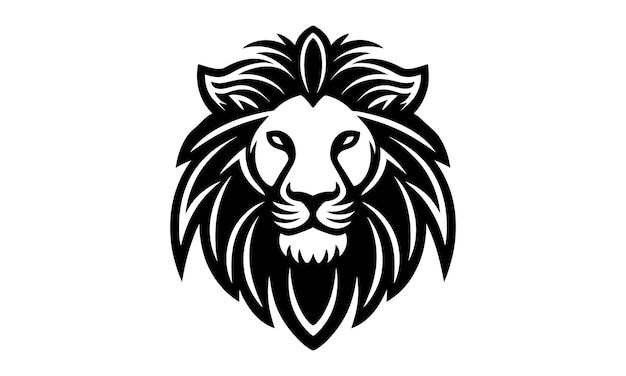 lion vector icon graphic logo design