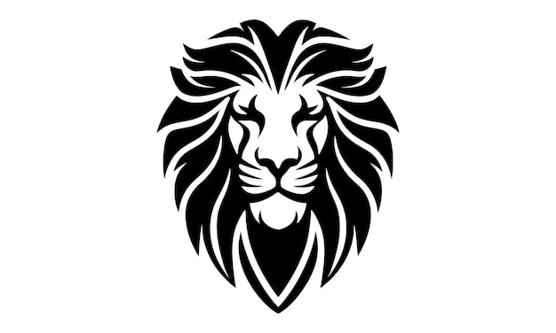 lion vector icon graphic logo design