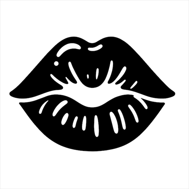 Vector lips svg