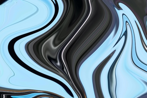 Liquid background Abstract 3d render futuristic background design modern illustration