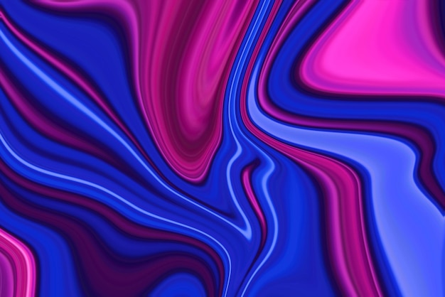 Liquid background Abstract 3d render futuristic background design modern illustration