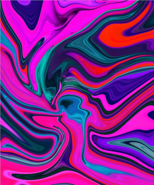 Liquid background, Abstract 3d render futuristic background design modern illustration