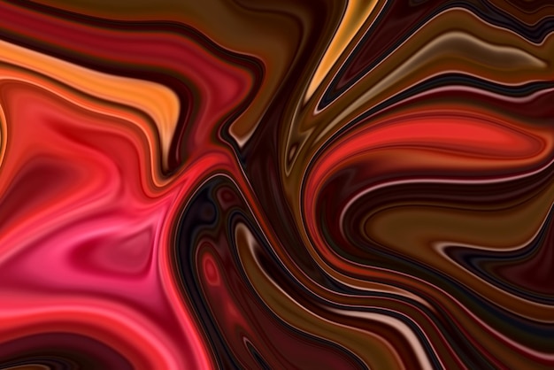 Liquid background Abstract 3d render futuristic background design modern illustration