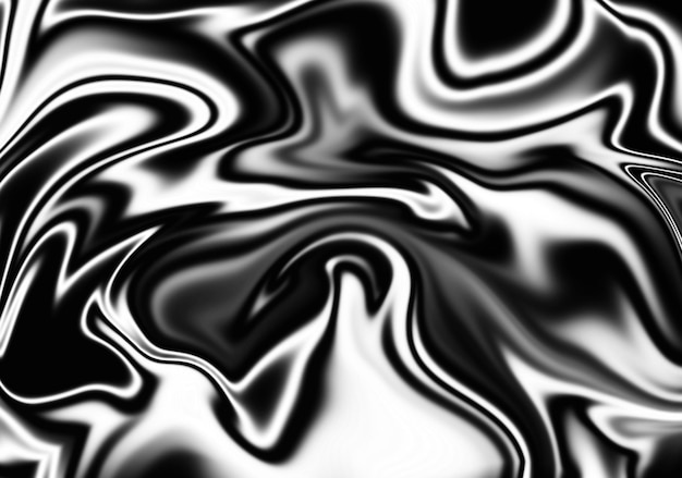 Liquid background Black color Abstract 3d render futuristic background design modern illustration