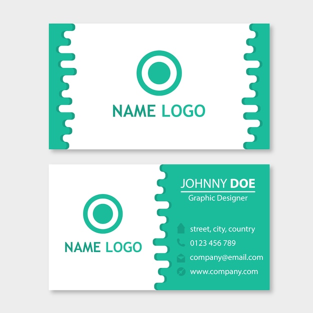 Liquid business card