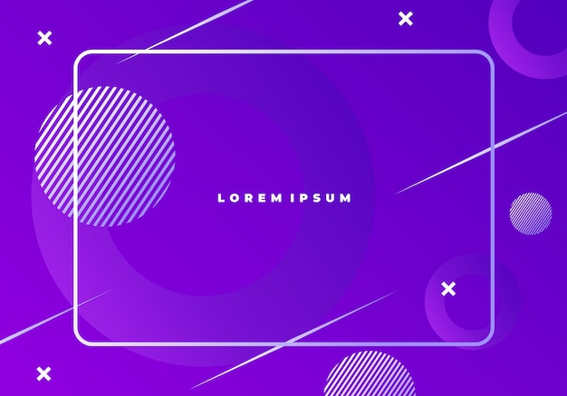 Liquid color background design Purple elements with fluid gradient Dynamic shapes composition