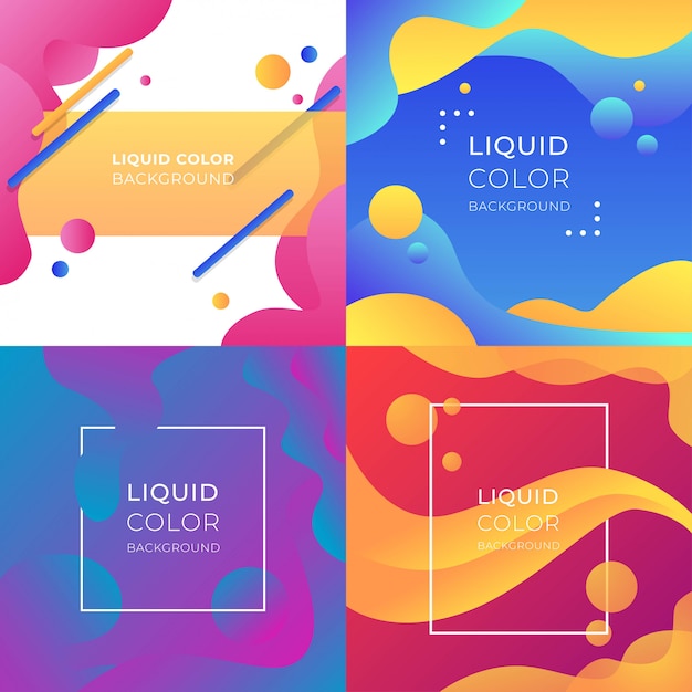 Liquid Color Background