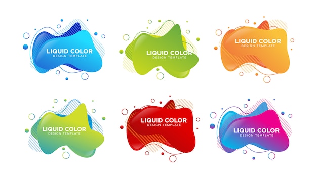 liquid fluid water texture color gradient template