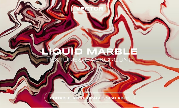 Liquid marble background