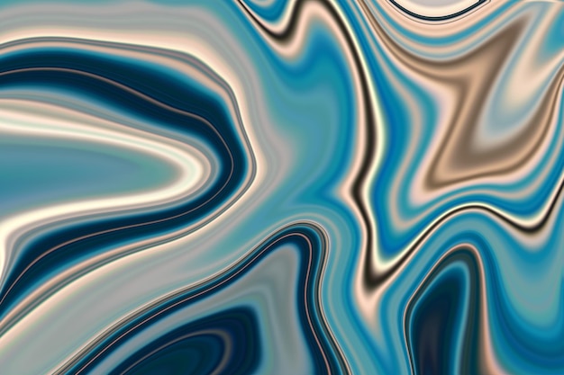 Liquid marble textured backgrounds. Wavy psychedelic backdrops. Abstract painting for wed design