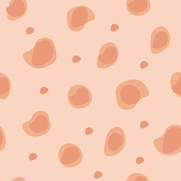 Liquid nude drops seamless pattern in giraffe style