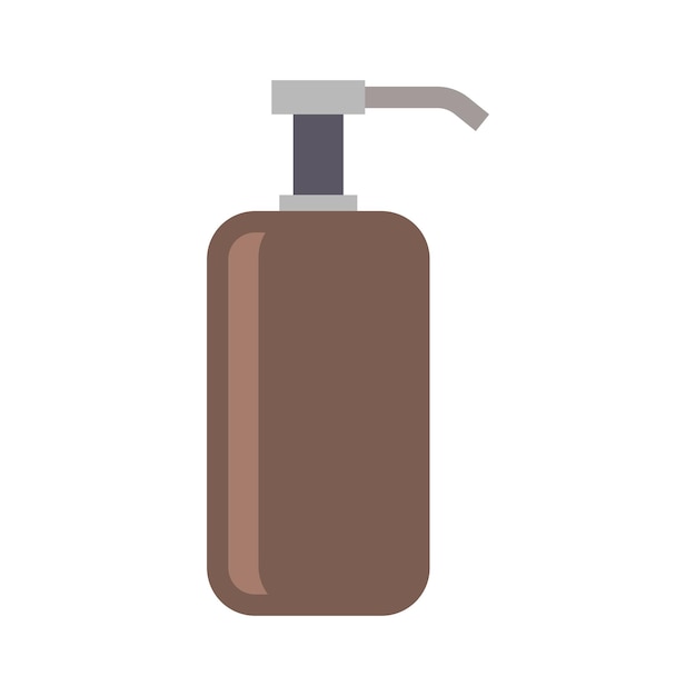 Liquid soap vector cartoon illustration isolated on a white background