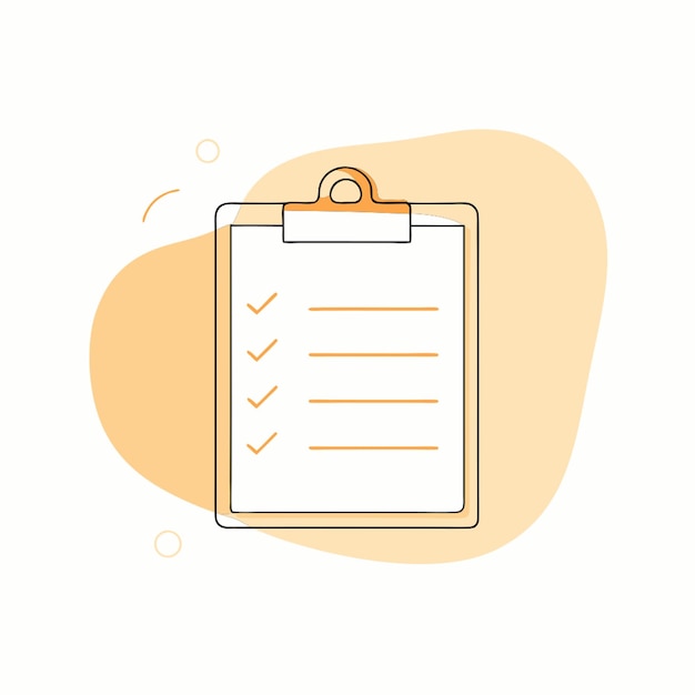 to do list icon vector illustration line circuit