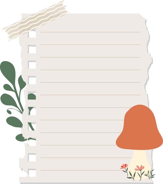 To do list planner pages bullet journal with flowerCute notes and to do list template