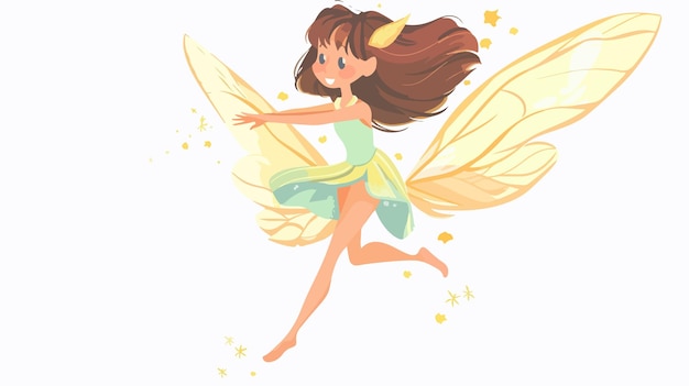 Vector the little fairy of the fairy