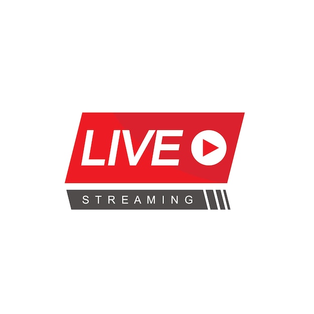 Live Streaming Logo Design Template