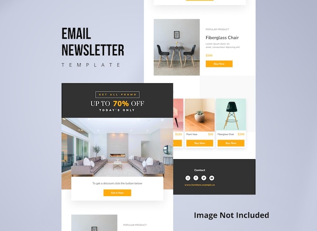 Living Home Email Newsletter Design